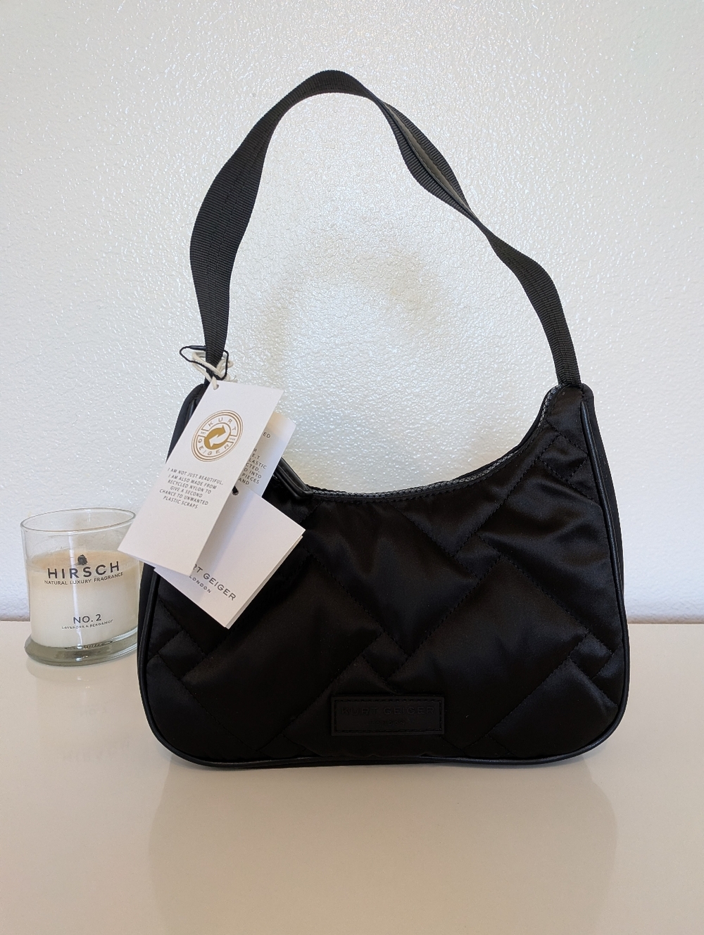 Kurt Geiger Baddie Recycled Shoulder Bag Nwt - Picture 3 of 6